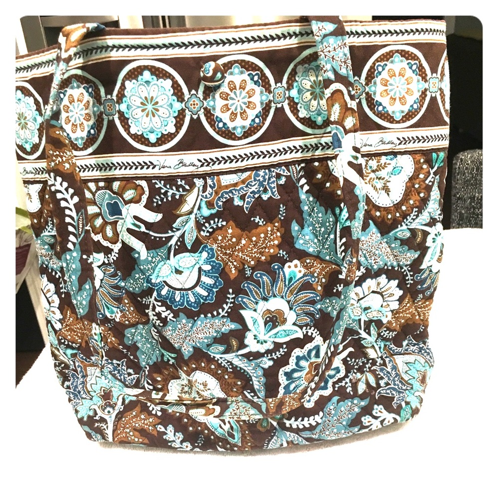 Vera Bradley “Java Blue” (retired) Tote